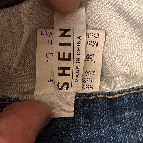 SHIEN Mens Jean Shorts - Picture 6 of 6